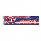 Montreal Canadiens bumper sticker, decals stickers