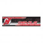 New Jersey Devils bumper sticker, decals stickers