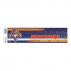 Florida Panthers bumper sticker, decals stickers