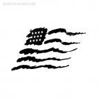 America flag United States, decals stickers