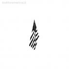 America flag United States, decals stickers