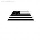 America flag United States, decals stickers