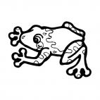 Frog, decals stickers