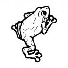 Frog, decals stickers