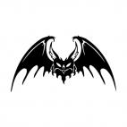 Scary bat, decals stickers