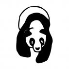 Panda, decals stickers
