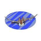 Flying bat, decals stickers