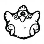 Chicken, decals stickers