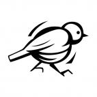 Bird, decals stickers
