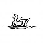 Duck, decals stickers
