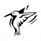 Hummingbird, decals stickers