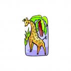 Giraffe, decals stickers