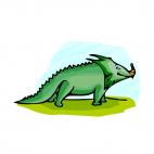 Baby triceratops, decals stickers