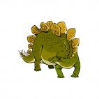  Stegosaurus, decals stickers