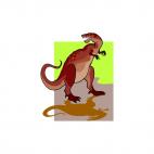 Tyrannosaurus rex, decals stickers