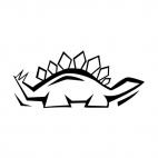 Stegosaurus, decals stickers