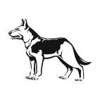 German sheperd, decals stickers