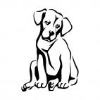 Labrador retriever, decals stickers