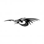 Dragon tattoo, decals stickers