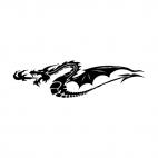 Dragon tattoo, decals stickers