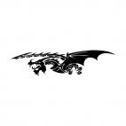 Dragon tattoo, decals stickers