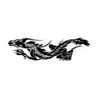 Dragon tattoo, decals stickers