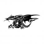 Dragon tattoo, decals stickers