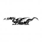 Dragon tattoo, decals stickers