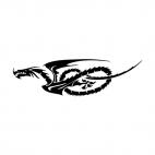 Dragon tattoo, decals stickers