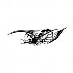 Dragon tattoo, decals stickers