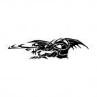 Dragon tattoo, decals stickers