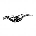 Dragon tattoo, decals stickers