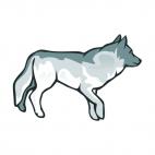 Wolf, decals stickers