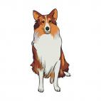 Collie, decals stickers