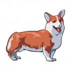 Pembroke Welsh Corgi, decals stickers