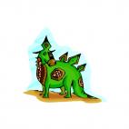 Stegosaurus, decals stickers