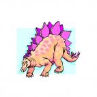 Stegosaurus, decals stickers