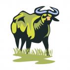 Bison, decals stickers