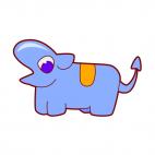 Hippopotamus, decals stickers
