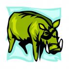 Warthog, decals stickers