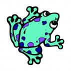 Frog, decals stickers