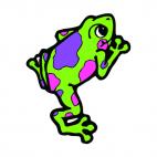 Frog, decals stickers