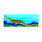 Alligator, decals stickers