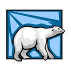 Polar bear, decals stickers