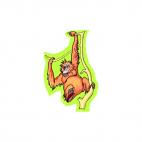 Orangutan, decals stickers