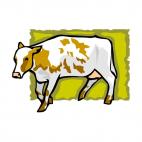 Cow, decals stickers