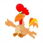 Rooster, decals stickers