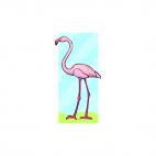 Flamingo, decals stickers