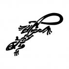 Lizard tattoo, decals stickers