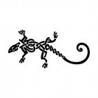 Lizard tattoo, decals stickers